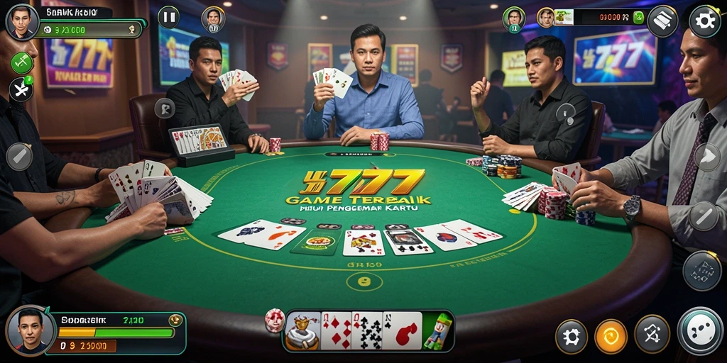 Tampilan gameplay seru di JELAS777 dengan aksi Poker mendebarkan.