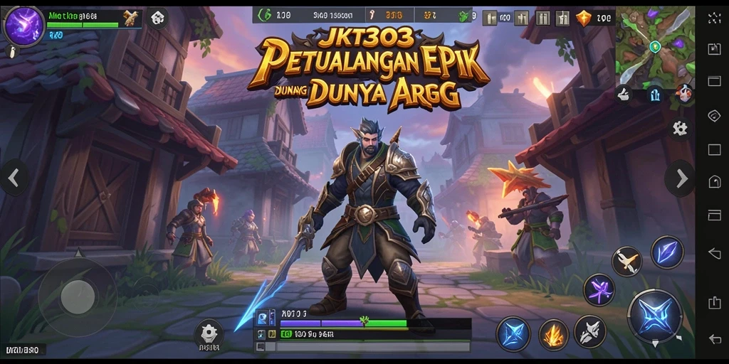 Tangkapan layar JKT303 menampilkan aksi seru di dunia ARPG.