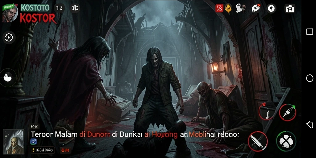 Tangkap ketegangan dalam gameplay KOSTOTO yang menyeramkan.