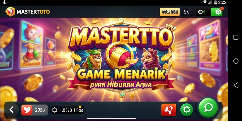 Tampilan gameplay slot seru di MASTERTOTO.